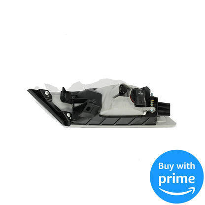 Fog Lights Lamps Compatible with 2011-2013 Honda Odyssey Replacement Assembly Fog Lamps with Bulbs & Wiring Harness & Switch Kit Chrome Housing Clear Lens