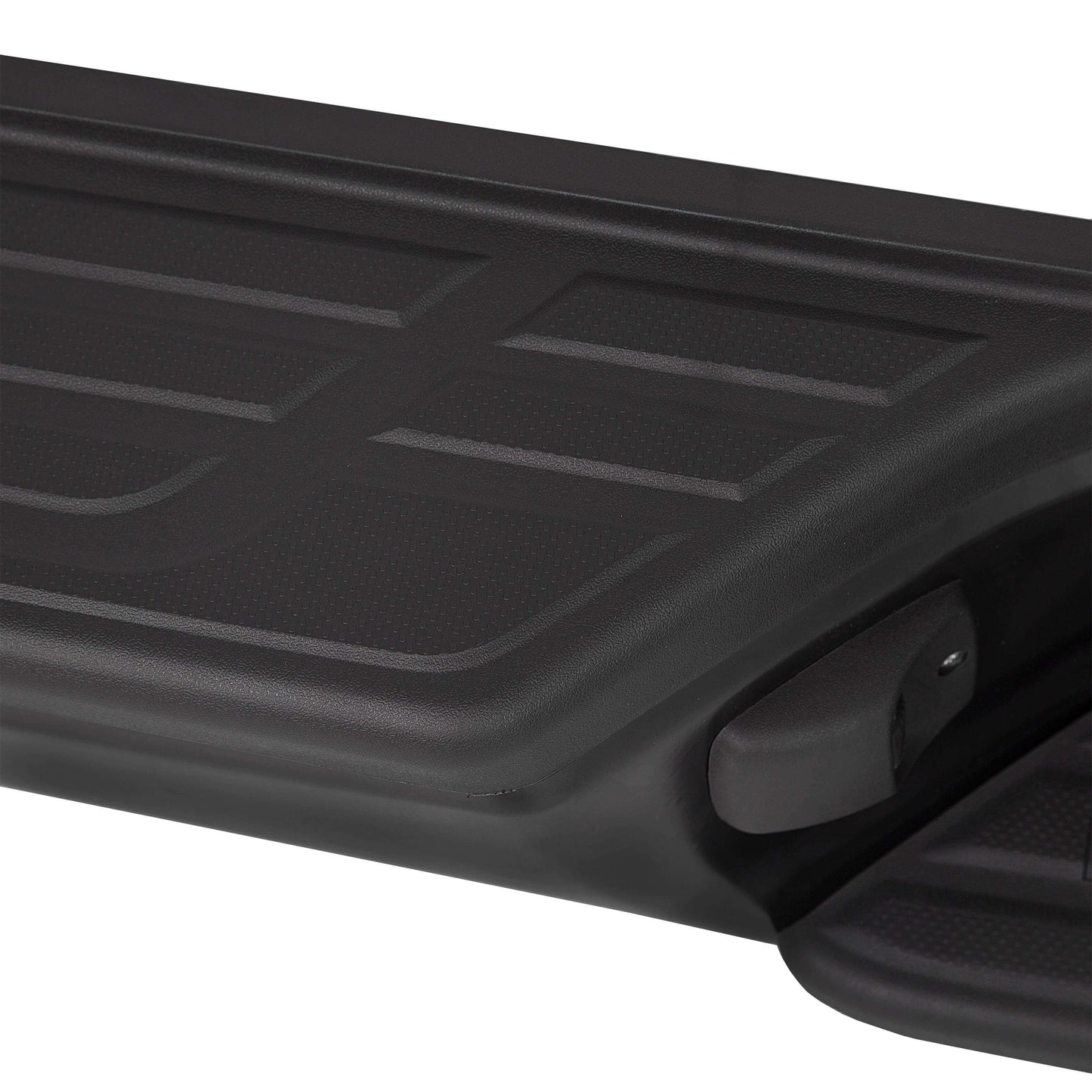 2005-2015 Toyota Tacoma Black Steel w/ brackets Fleet Styleside Step Bumper detail