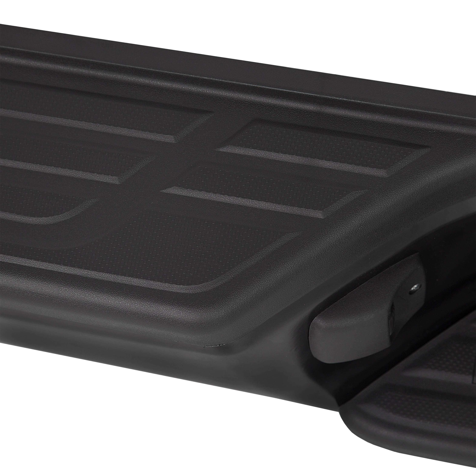 2005-2015 Toyota Tacoma Black Steel w/ brackets Fleet Styleside Step Bumper detail