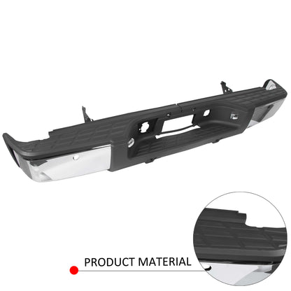 2007-2013 Chevy Silverado GMC Sierra 1500 New Steel Complete Chrome Bumper