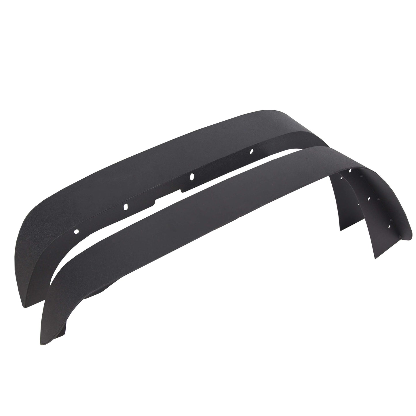2007-2018 Jeep Wrangler JK 4PCS Textured Steel Flat Fender Flares