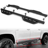 Load image into Gallery viewer, 2007-2020 Toyota Tundra Crew Cab Nerf Bar 3&quot; Side Step Running Board Hoop effect picture
