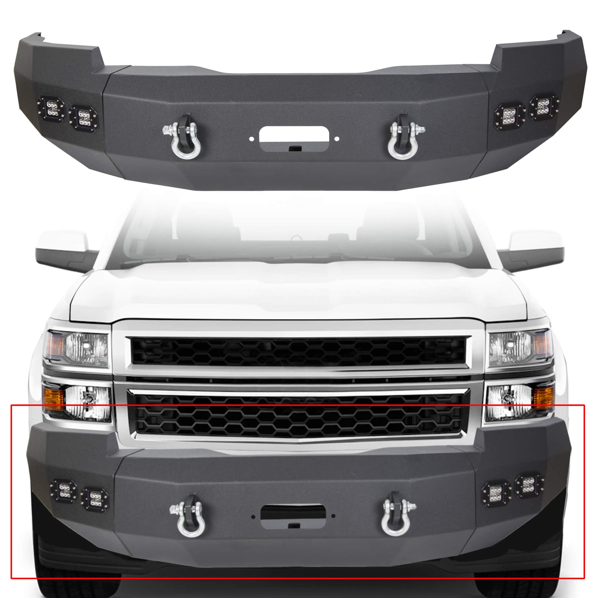 2014 2015 Chevy Silverado 1500 Chevrolet Front Bumper