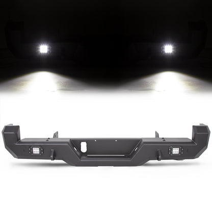2016-2020 Toyota Tacoma Black Rear Bumper