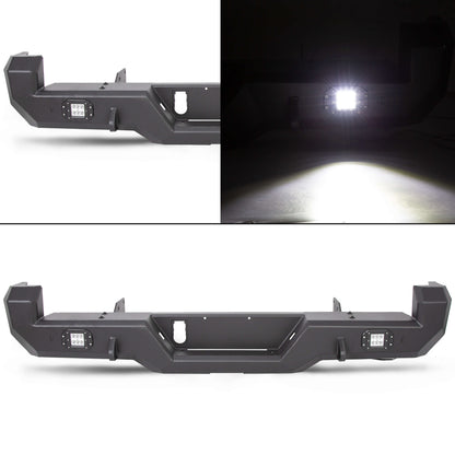 2016-2020 Toyota Tacoma Black Rear Bumper