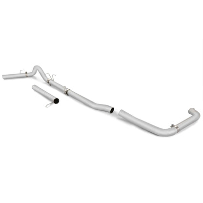 4 Inches Silvery 409 Stainless Steel Exhaust pipes For 2003-2007 Ford F-250 & F-350 6.0L Powerstroke