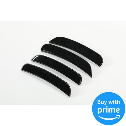 Side Marker Light Compatible with 2015-2022 Dodge Charger Side Marker Lamps Reflectors Front Rear LED Smoke Lens White Lights Replacement for 68214404AA 68214405AA 68214127AA 68214126AA 4Pcs