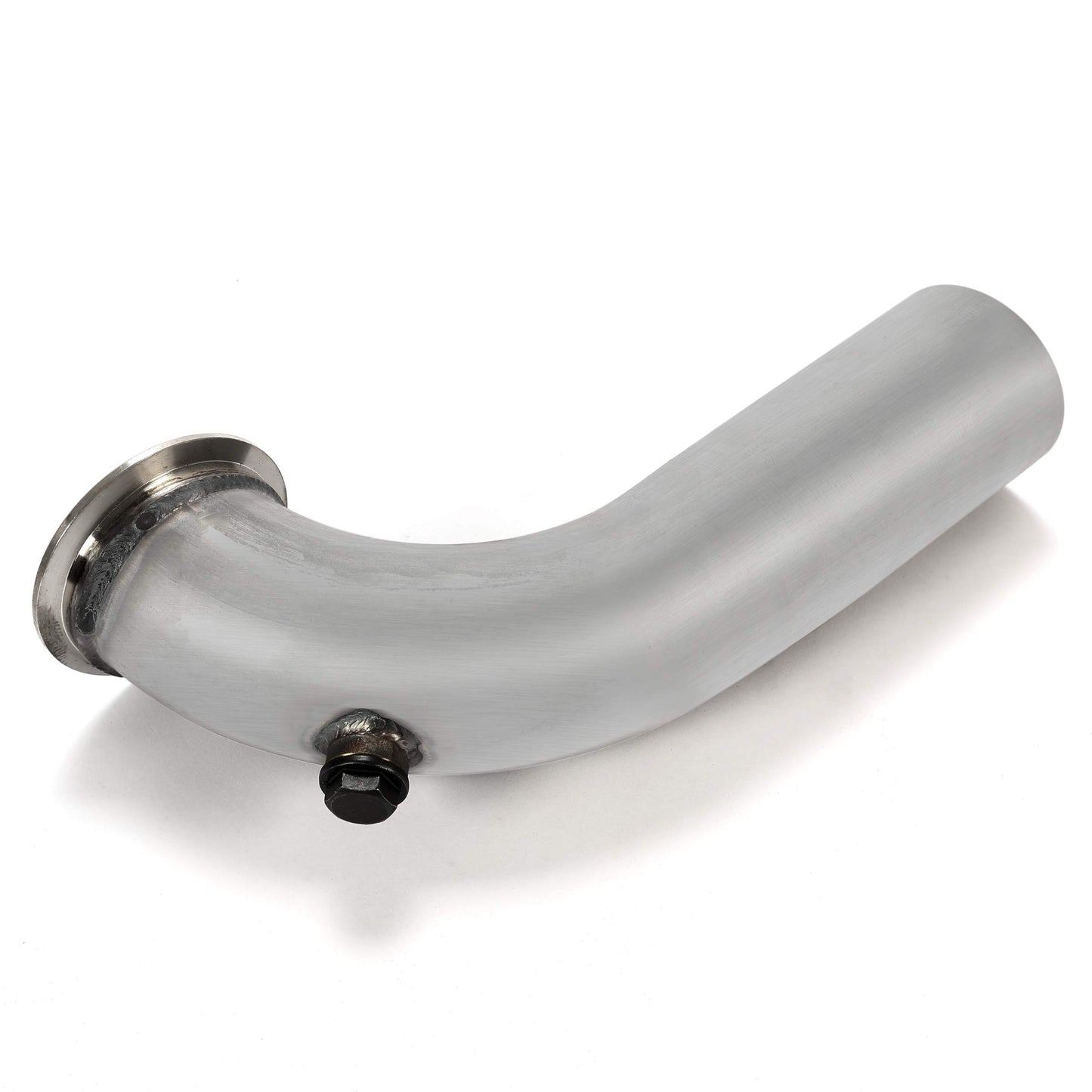 3' V-Band Adapter Downpipe Elbow Clamp 90Degree O2 Port For Turbo HY35 HE351