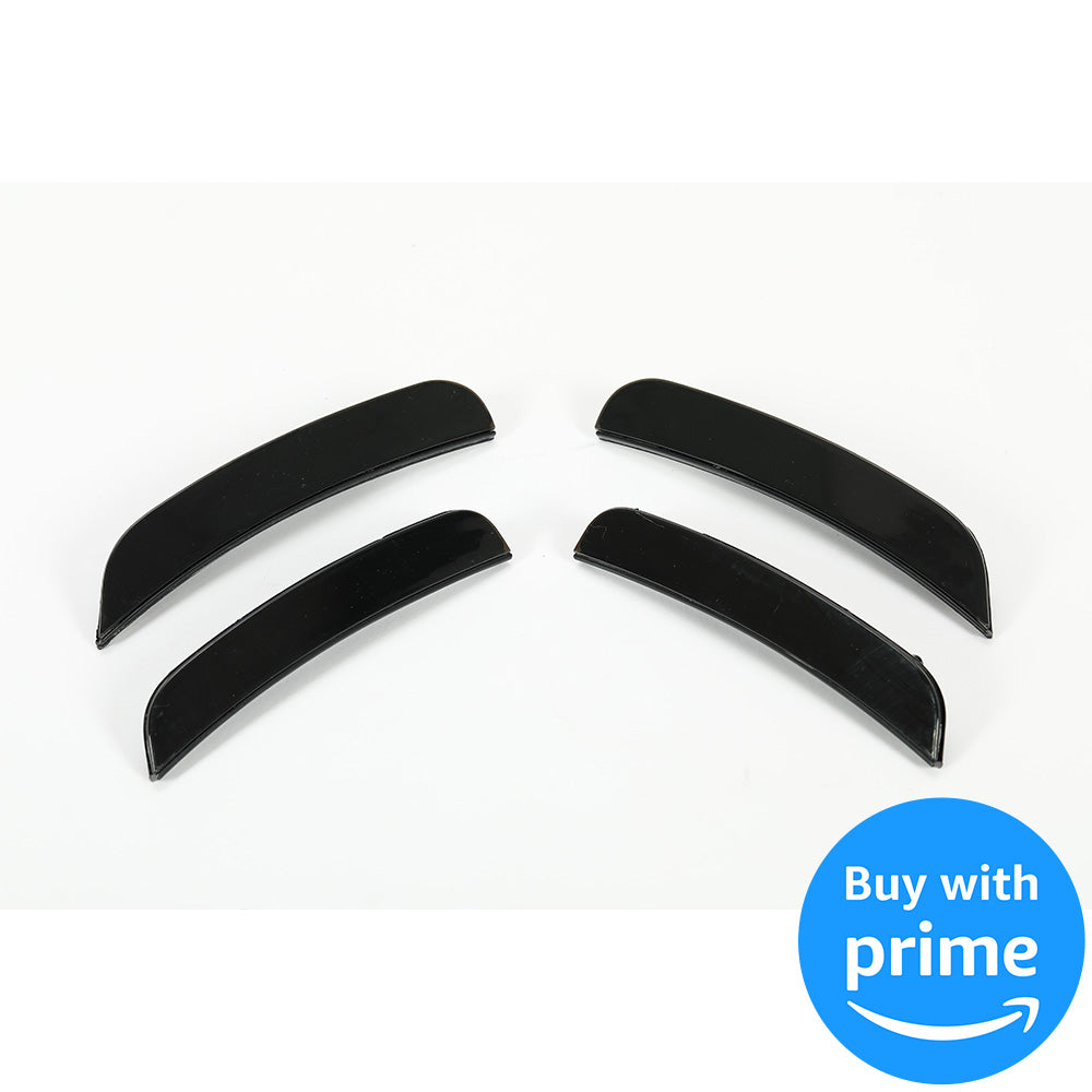 Side Marker Light Compatible with 2015-2022 Dodge Charger Side Marker Lamps Reflectors Front Rear LED Smoke Lens White Lights Replacement for 68214404AA 68214405AA 68214127AA 68214126AA 4Pcs
