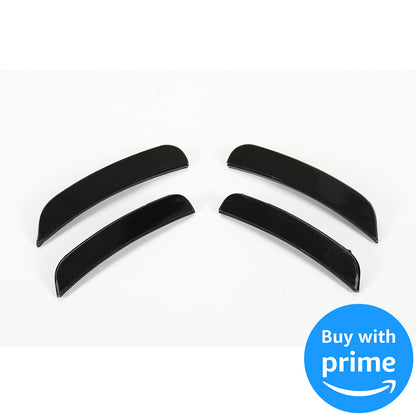 Side Marker Light Compatible with 2015-2022 Dodge Charger Side Marker Lamps Reflectors Front Rear LED Smoke Lens White Lights Replacement for 68214404AA 68214405AA 68214127AA 68214126AA 4Pcs