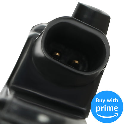 Side Marker Light Compatible with 2015-2022 Dodge Charger Side Marker Lamps Reflectors Front LED Yellow Smoke Lens Replacement for 68214404AA 68214405AA 2Pcs
