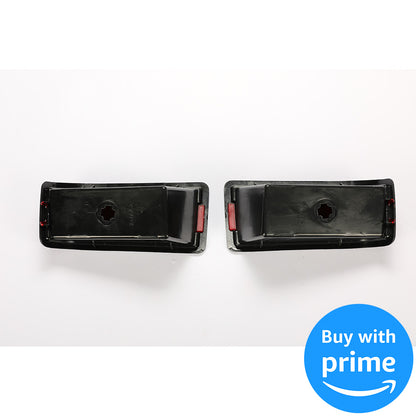 Tail Light Kit Compatible with John Deere 415 425 445 455 w/o Bulbs Plastic Red Lens Replacement for M116504 M116505