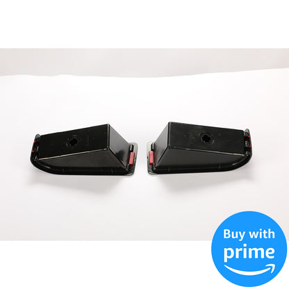 Tail Light Kit Compatible with John Deere 415 425 445 455 w/o Bulbs Plastic Red Lens Replacement for M116504 M116505