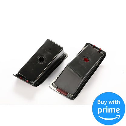 Tail Light Kit Compatible with John Deere 415 425 445 455 w/o Bulbs Plastic Red Lens Replacement for M116504 M116505