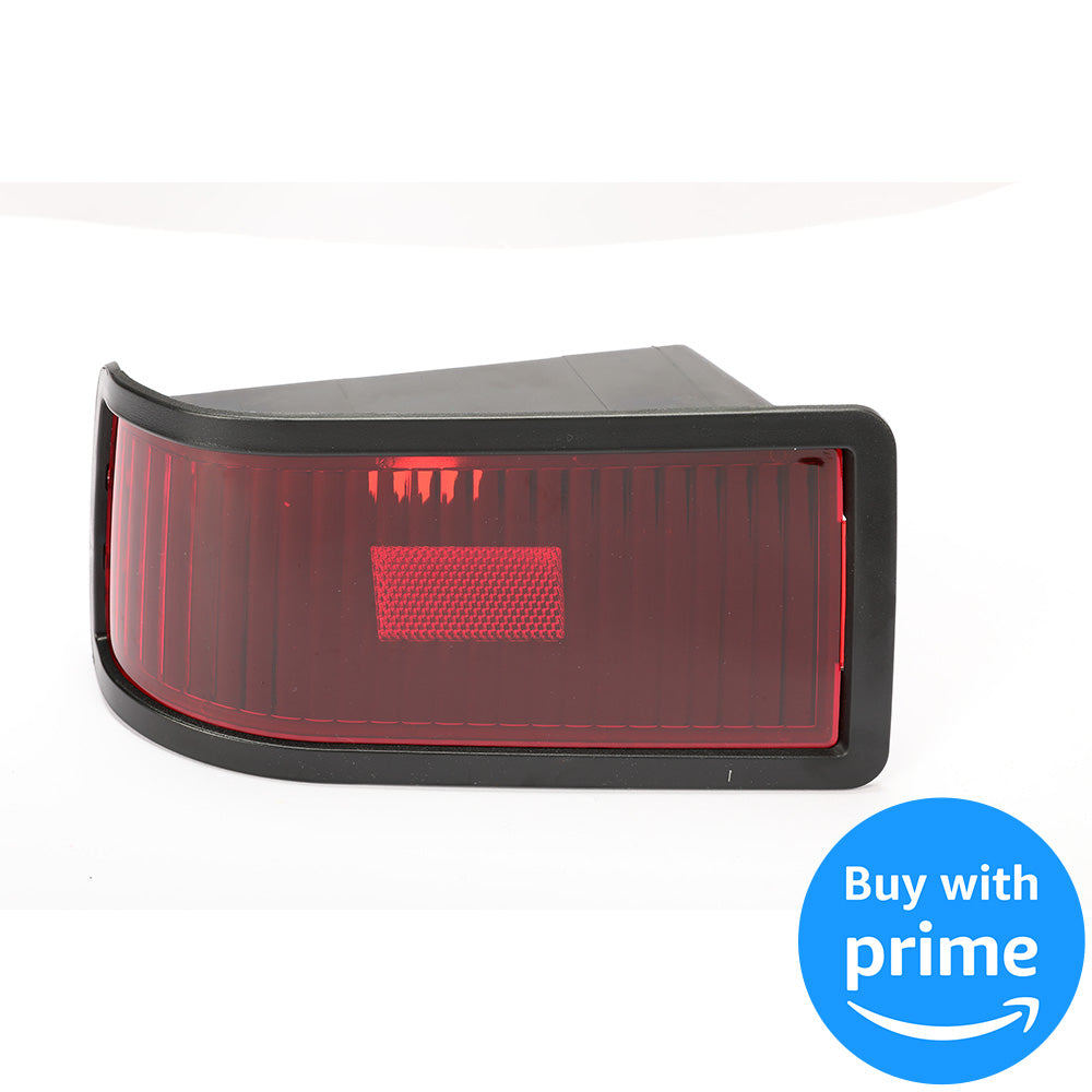 Tail Light Kit Compatible with John Deere 415 425 445 455 w/o Bulbs Plastic Red Lens Replacement for M116504 M116505