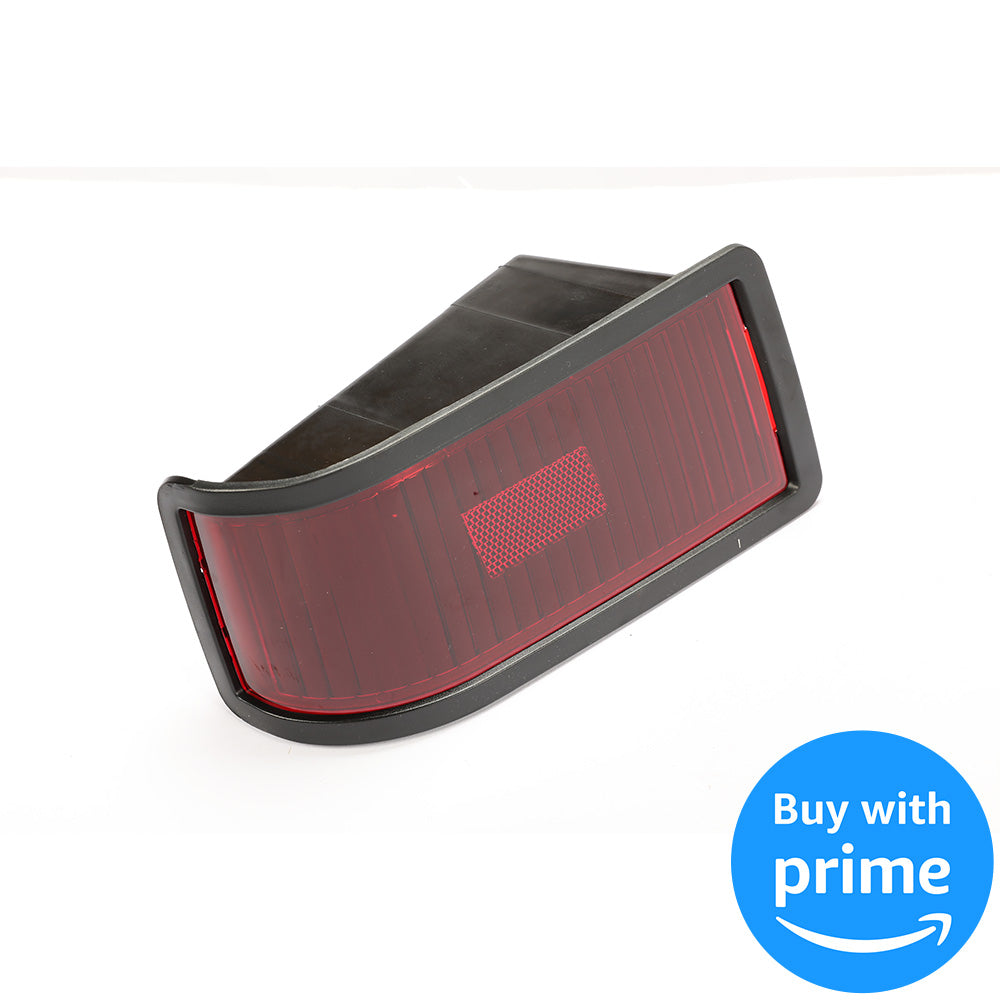 Tail Light Kit Compatible with John Deere 415 425 445 455 w/o Bulbs Plastic Red Lens Replacement for M116504 M116505