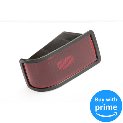 Tail Light Kit Compatible with John Deere 415 425 445 455 w/o Bulbs Plastic Red Lens Replacement for M116504 M116505