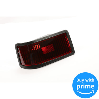 Tail Light Kit Compatible with John Deere 415 425 445 455 w/o Bulbs Plastic Red Lens Replacement for M116504 M116505