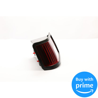 Tail Light Kit Compatible with John Deere 415 425 445 455 w/o Bulbs Plastic Red Lens Replacement for M116504 M116505