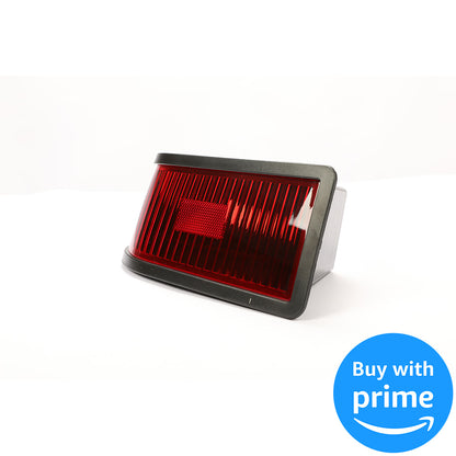 Tail Light Kit Compatible with John Deere 415 425 445 455 w/o Bulbs Plastic Red Lens Replacement for M116504 M116505