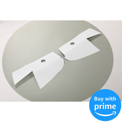 Tail Light Kit Compatible with John Deere 415 425 445 455 w/o Bulbs Plastic Red Lens Replacement for M116504 M116505