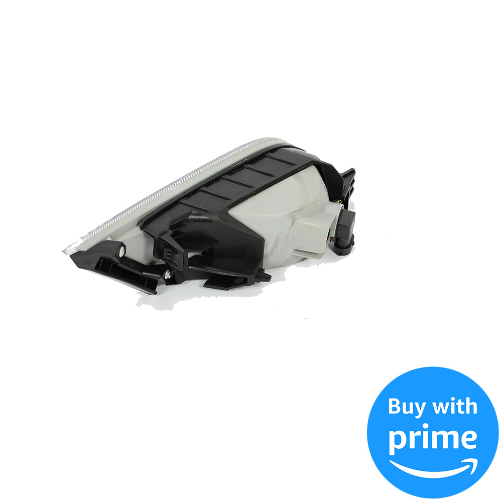 Fog Lights Lamps Compatible with 2011-2013 Honda Odyssey Replacement Assembly Fog Lamps with Bulbs & Wiring Harness & Switch Kit Chrome Housing Clear Lens