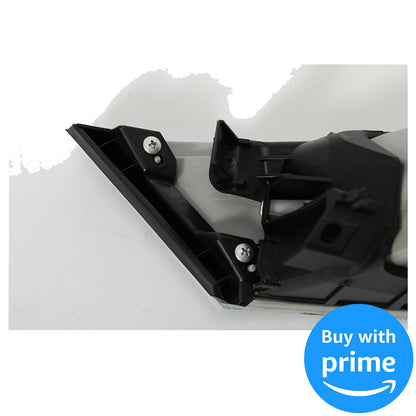 Fog Lights Lamps Compatible with 2011-2013 Honda Odyssey Replacement Assembly Fog Lamps with Bulbs & Wiring Harness & Switch Kit Chrome Housing Clear Lens