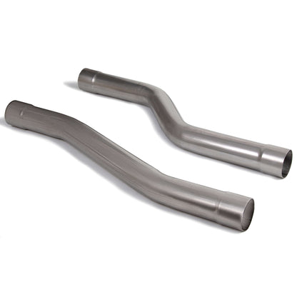 Stainless Steel Mid Muffler Delete For Dodge Challenger/Charger Chrysler 300