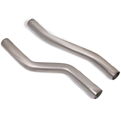 Stainless Steel Mid Muffler Delete For Dodge Challenger/Charger Chrysler 300