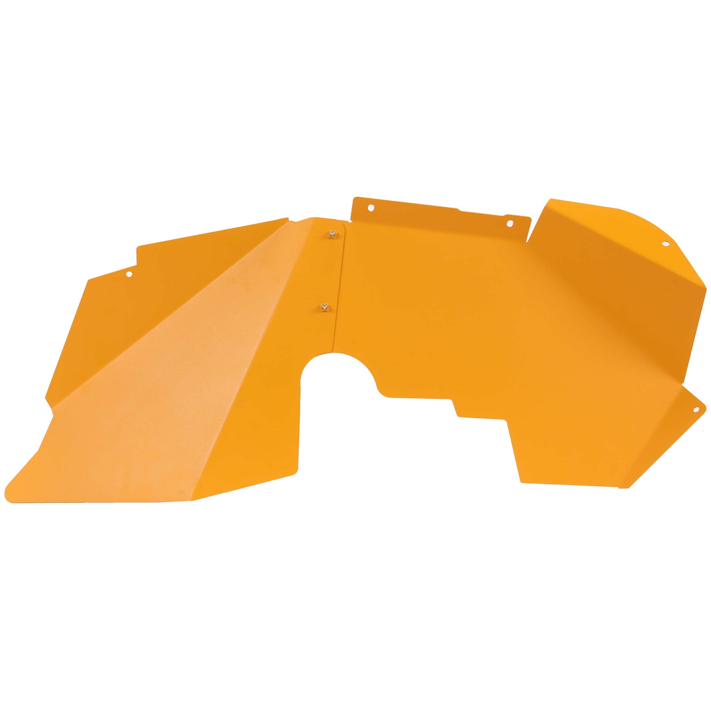 Front & Rear Inner Fender Liners Sheet Compatible with 2007-2018 Jeep Wrangler JK Yellow Splash Guards High Strength Simple Style