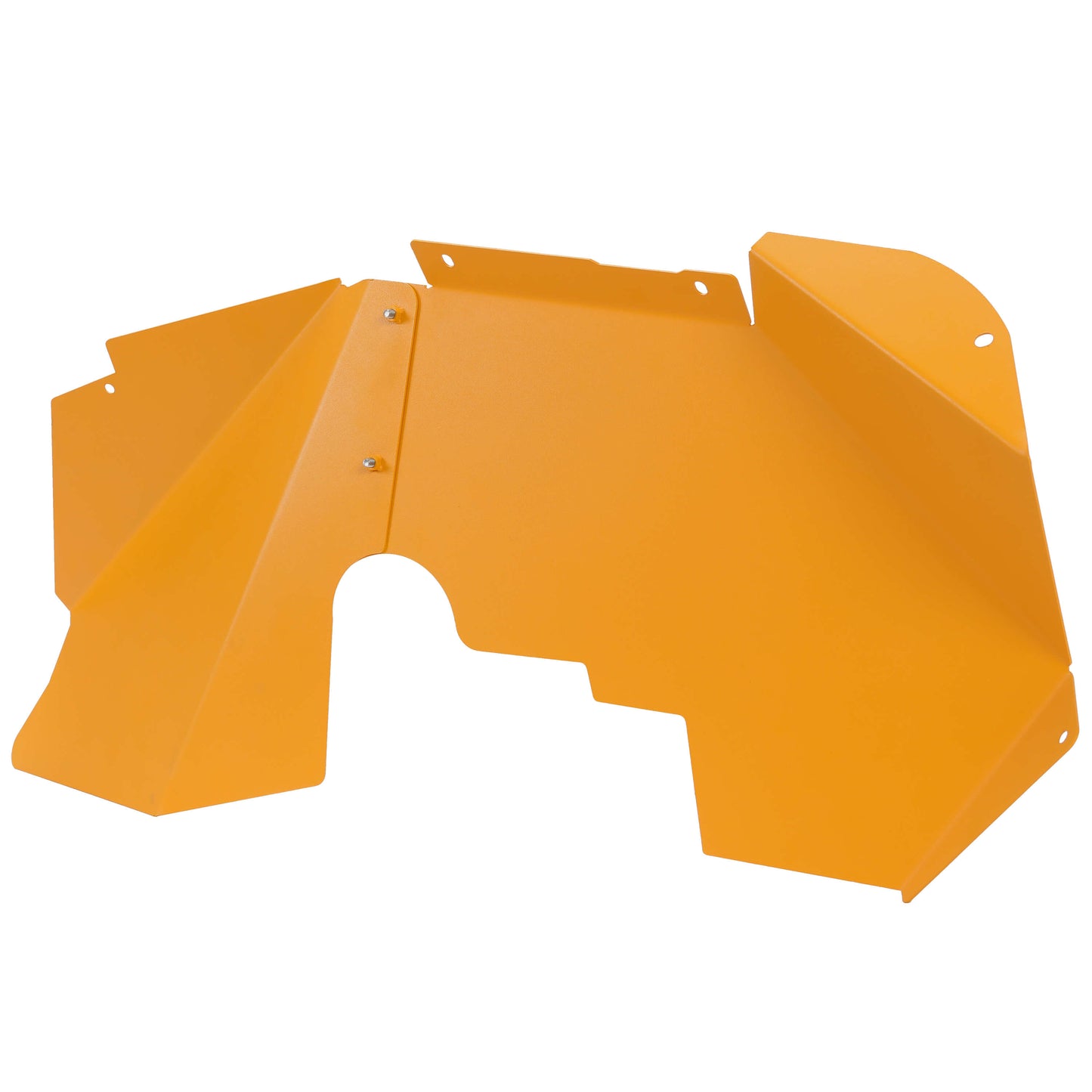 Front & Rear Inner Fender Liners Sheet Compatible with 2007-2018 Jeep Wrangler JK Yellow Splash Guards High Strength Simple Style