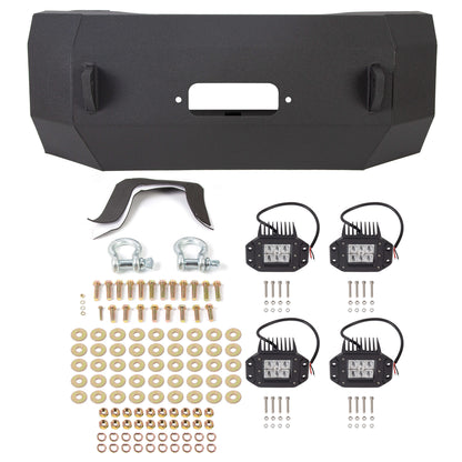 Offroad Front Bumper for 2004-2008 Ford F-150,3 Piece Winch Ready