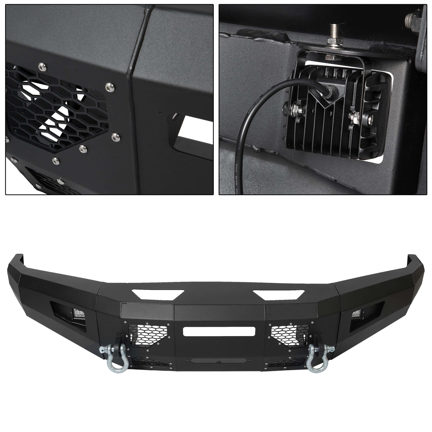 Steel Front Bumper for 2017-2019 Ford F-250 F-350 F-450