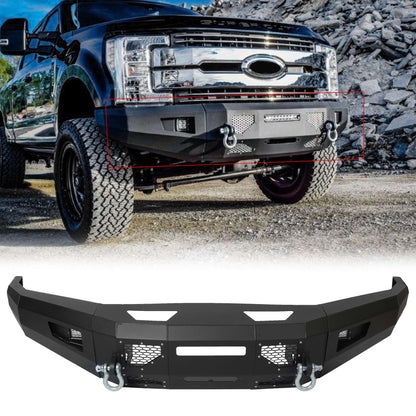 Steel Front Bumper for 2017-2019 Ford F-250 F-350 F-450