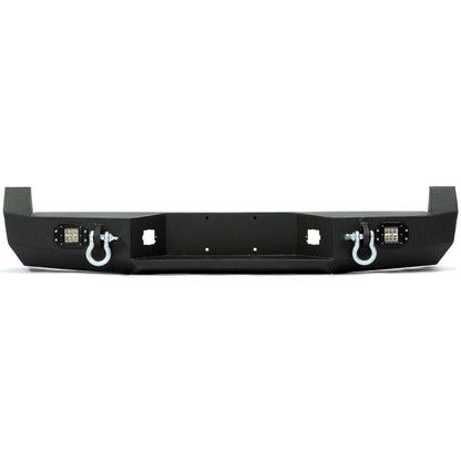 Rear Bumper for 2005-2015 Toyota Tacoma w/LED Light+D Ring