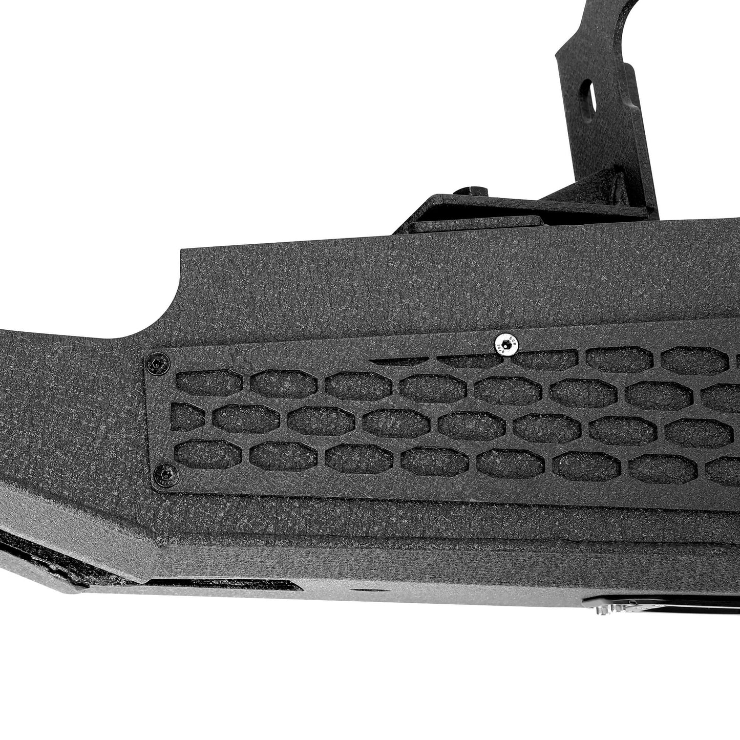 Heavy-Duty Rear Bumper Black For Chevy Silverado and GMC Sierra 1500 2007-2018