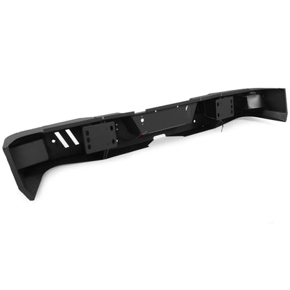 Rear Bumper Step Bumper Compatible with 2010-2021 Dodge Ram 2500 3500 Heavy Duty Steel