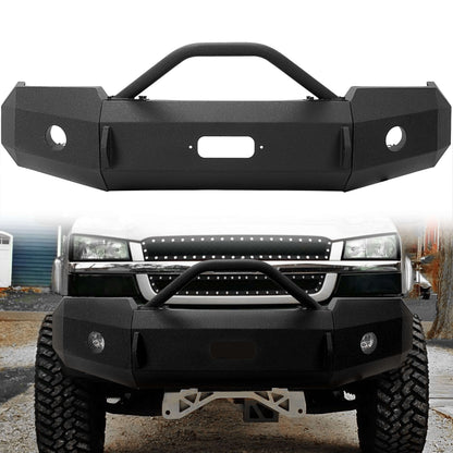 Iron Cross HD Front Bumper for 2003-2006 Chevrolet Silverado 1500,With Push Bar