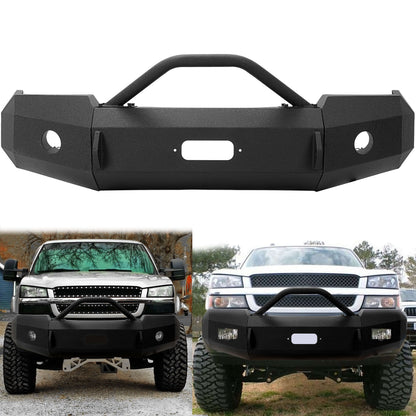 Iron Cross HD Front Bumper for 2003-2006 Chevrolet Silverado 1500,With Push Bar