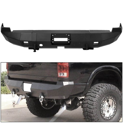 Rear Winch Bumper for 2002-2008 Dodge Ram 1500; 2003-2009 Dodge Ram 2500/Ram 3500/Ram 4500/Ram 5500