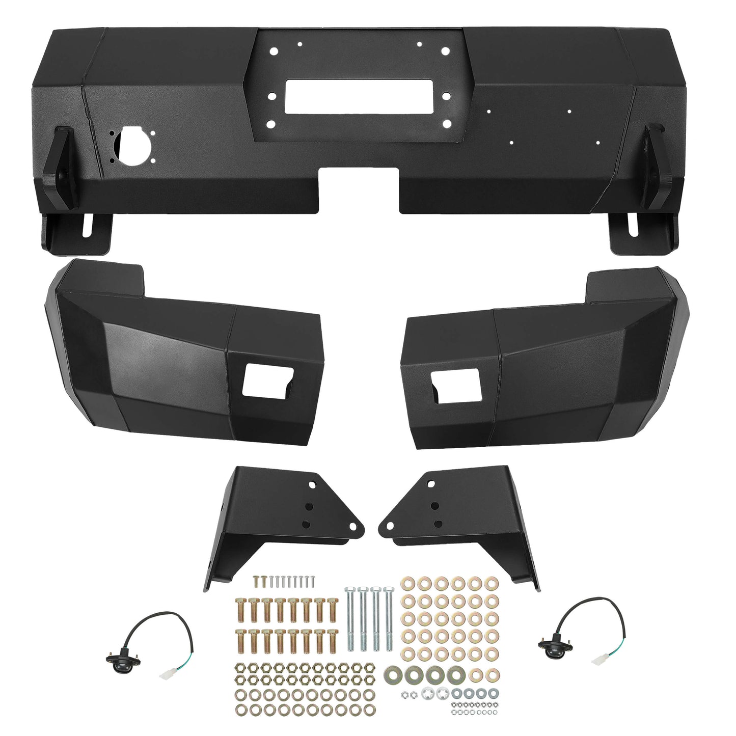 Rear Winch Bumper for 2002-2008 Dodge Ram 1500; 2003-2009 Dodge Ram 2500/Ram 3500/Ram 4500/Ram 5500