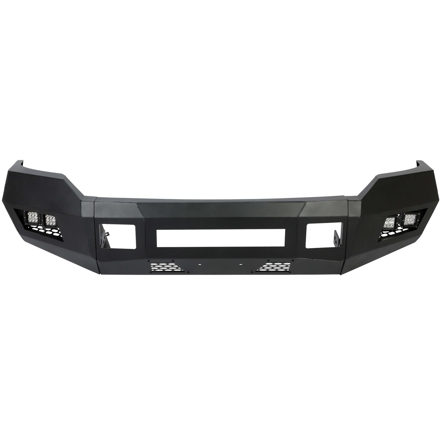 Modular Front Bumper for 2011-2016 Ford F-250 F-350,3-Piece w/LED Lights