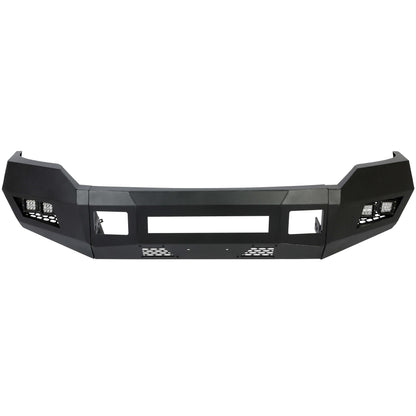 Modular Front Bumper for 2011-2016 Ford F-250 F-350,3-Piece w/LED Lights