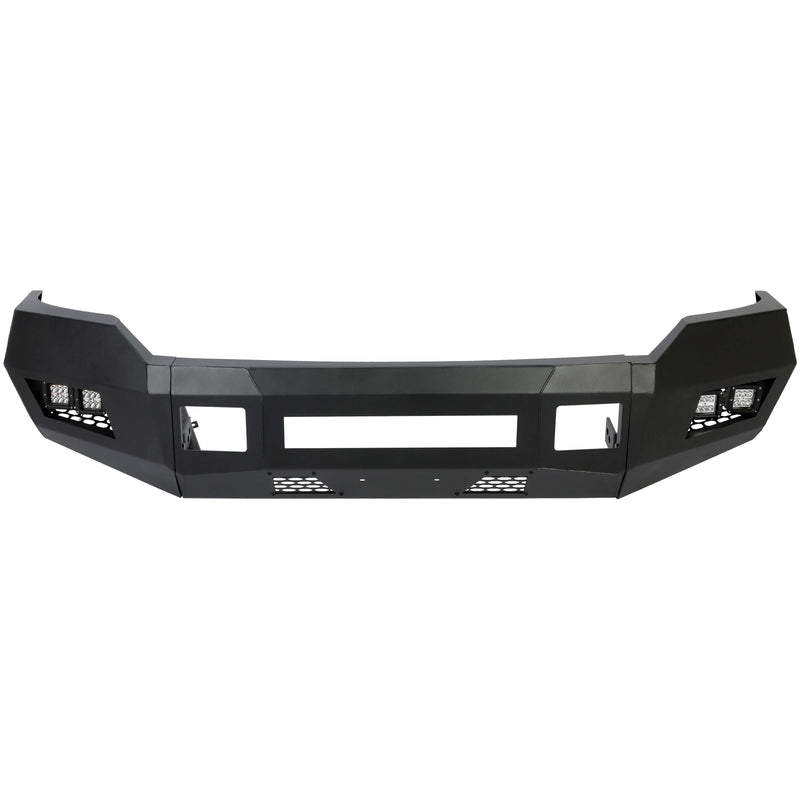 YIKATOO® Modular Front Bumper for 2011-2016 Ford F-250 F-350,3-Piece w/LED Lights -  junior