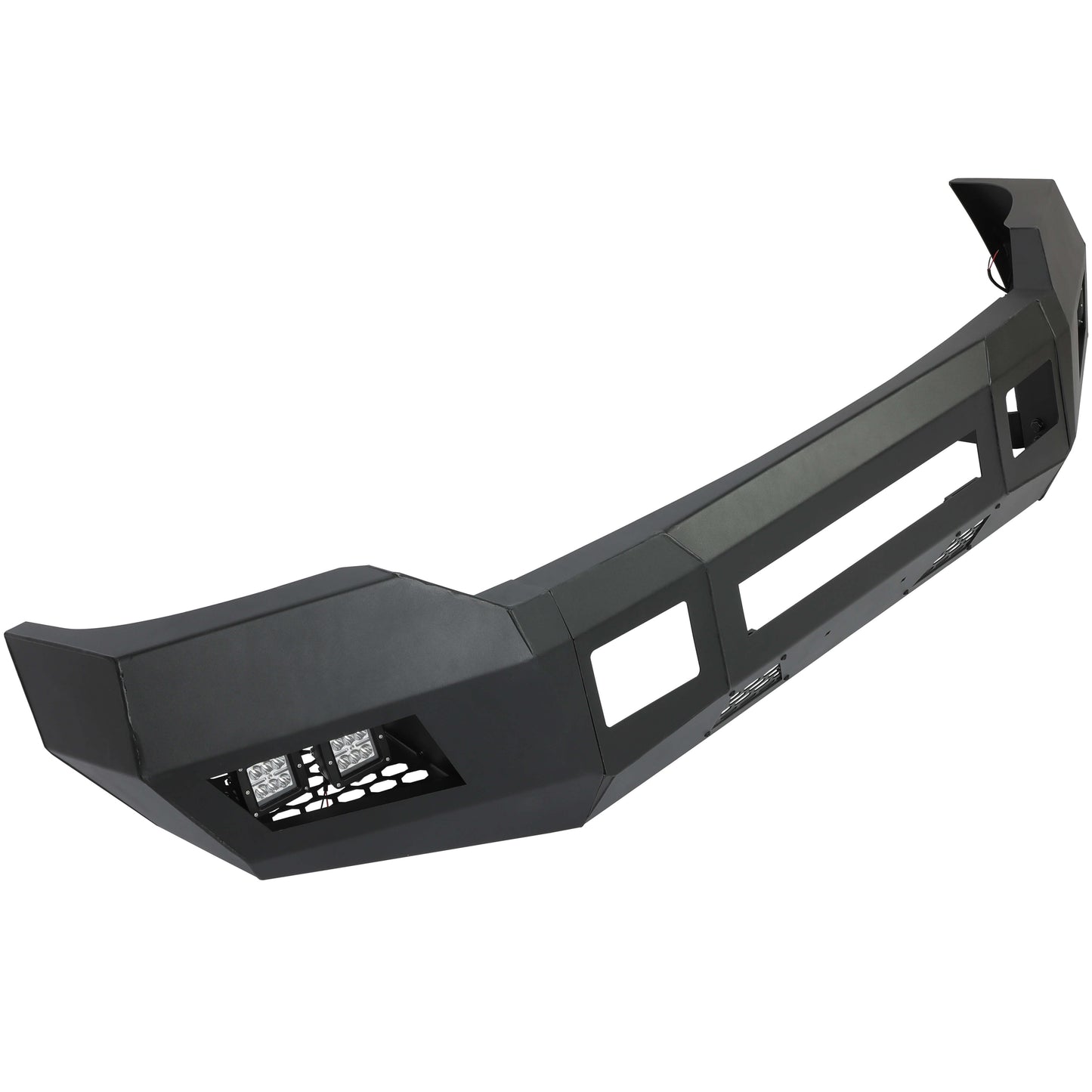 Modular Front Bumper for 2011-2016 Ford F-250 F-350,3-Piece w/LED Lights