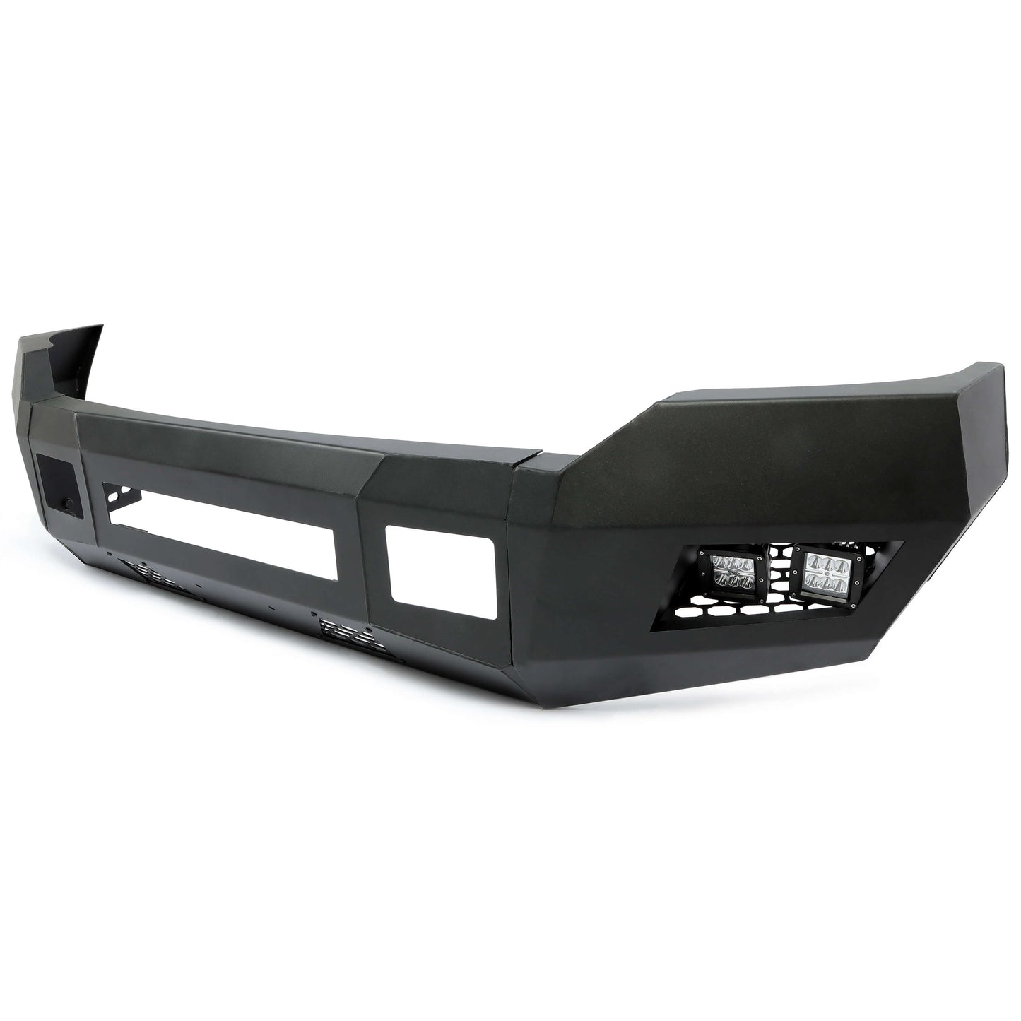 Modular Front Bumper for 2011-2016 Ford F-250 F-350,3-Piece w/LED Lights