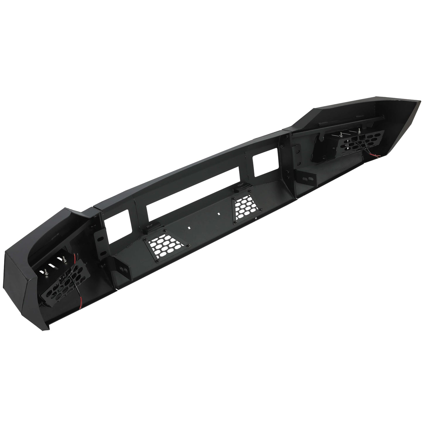 Modular Front Bumper for 2011-2016 Ford F-250 F-350,3-Piece w/LED Lights