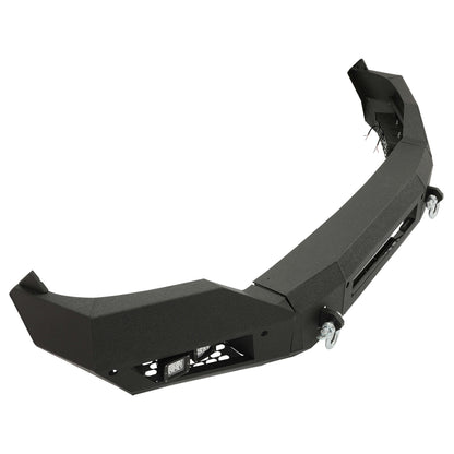 Front Bumper Off-road 3-Piece Modular Compatible with 2013-2018 Dodge Ram 1500 2019-2021 Ram 1500 Classic 2WD/4WD