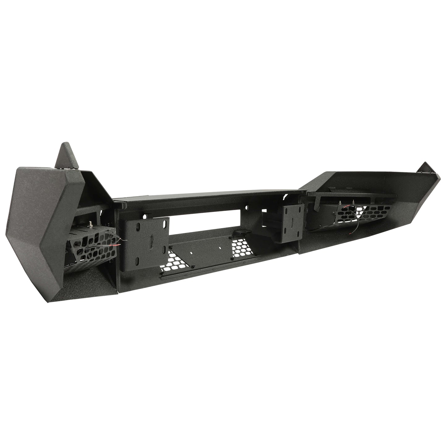 Front Bumper Off-road 3-Piece Modular Compatible with 2013-2018 Dodge Ram 1500 2019-2021 Ram 1500 Classic 2WD/4WD