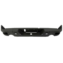 Truck Black Steel Rear Bumper for 2009-2018 Dodge Ram 1500,Face Bar Guard Step